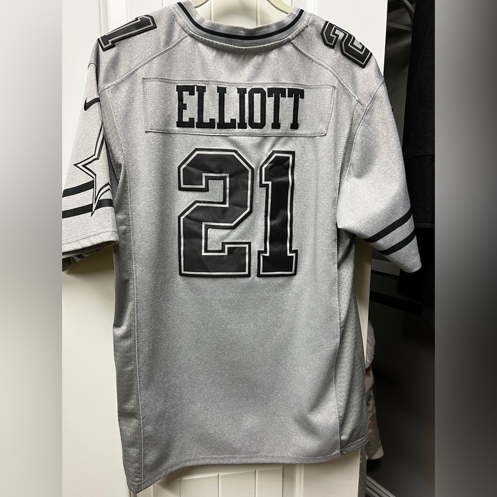 Authentic Nike Embroidered Elliot jersey.